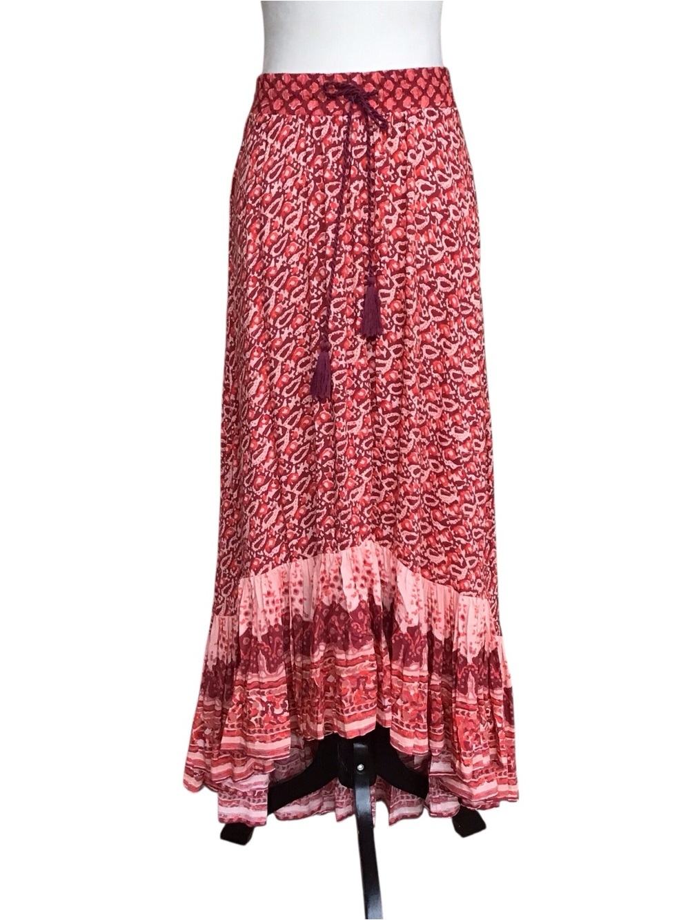 Nightcap Boho Ruffled Off The Shoulder Skirt Set